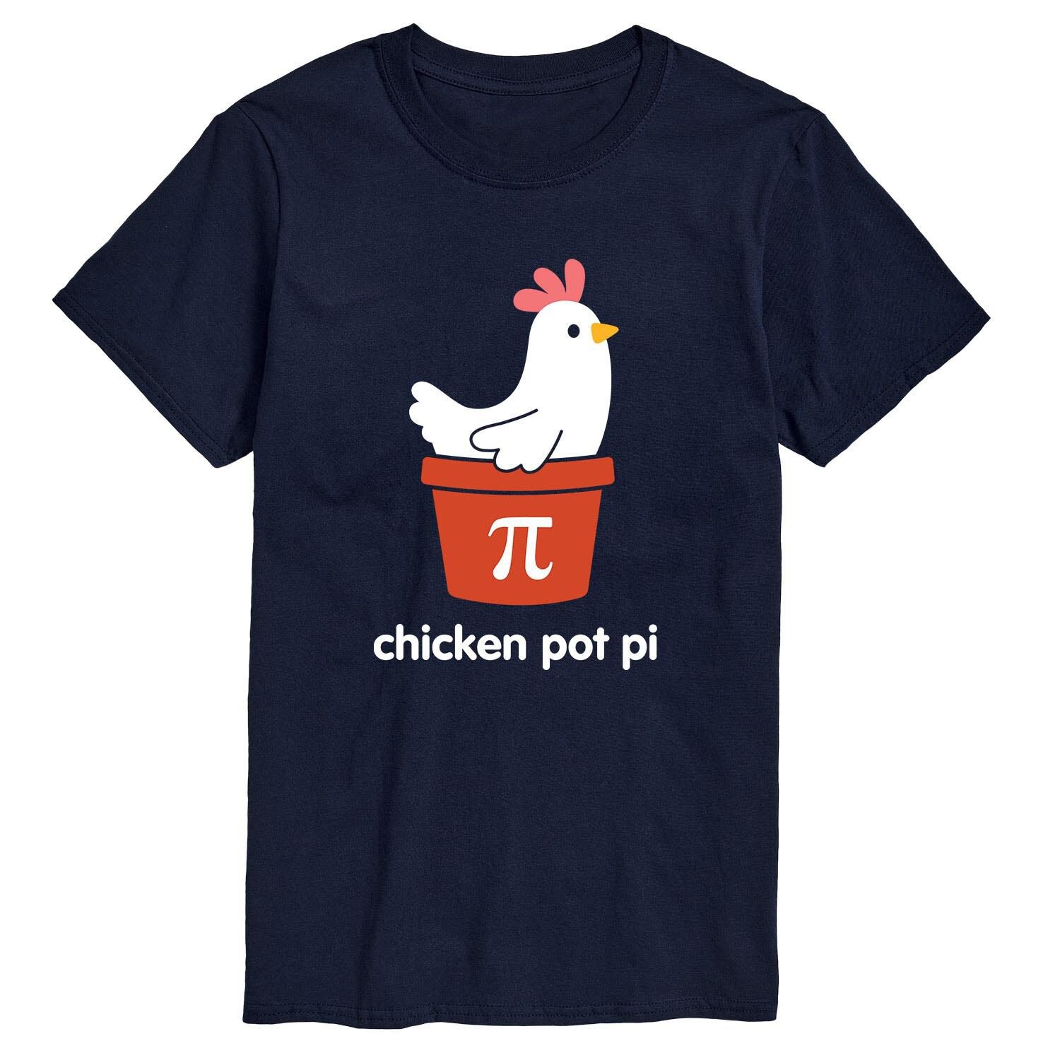 

Мужская футболка Chicken Pot Pi Licensed Character
