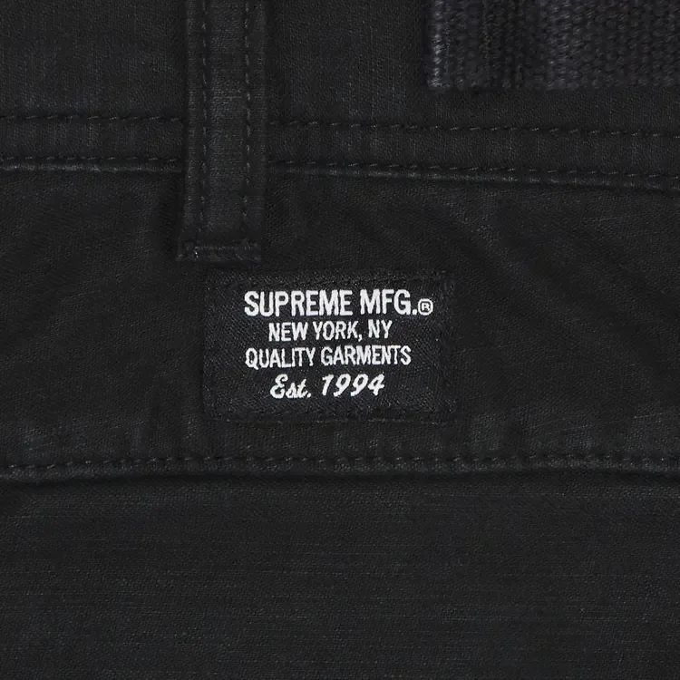 Шорты-карго Supreme, черные — фото 3