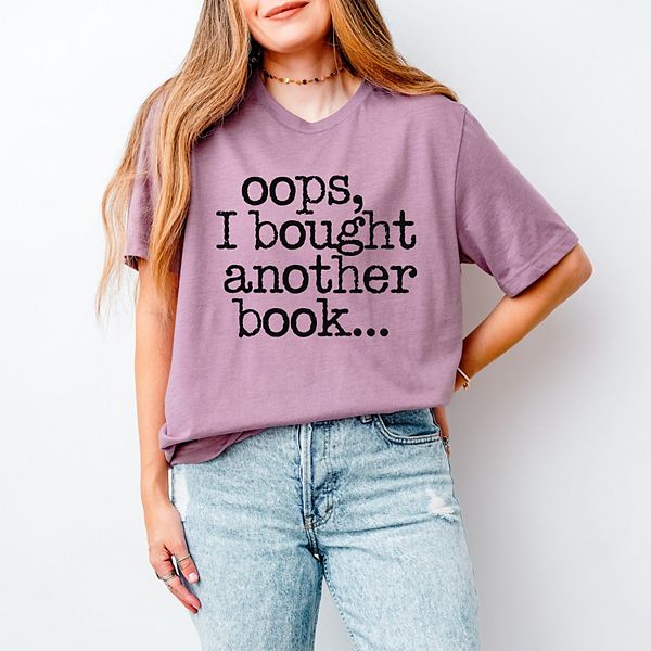 

Футболка с принтом Oops i bought another book Simply Sage Market, Orchid, Зеленый, Футболка с принтом Oops i bought another book Simply Sage Market, Orchid