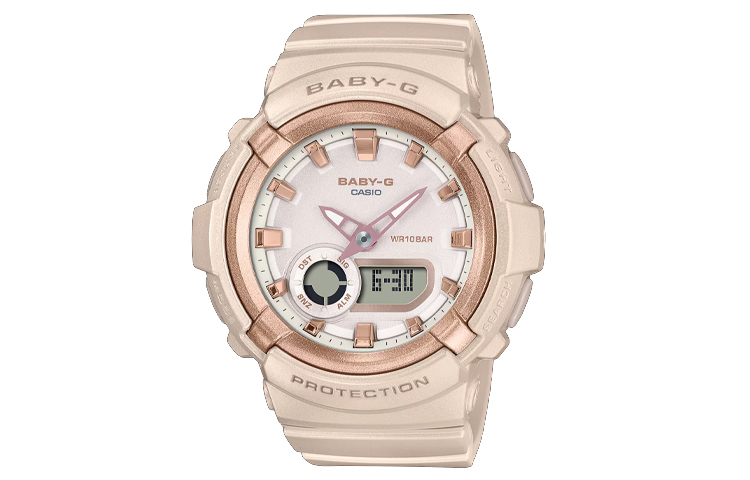 

CASIO Часы Women's BABY-G 43.4mm Pink Watch BGA-280BA-4A, Pink Watch Dial