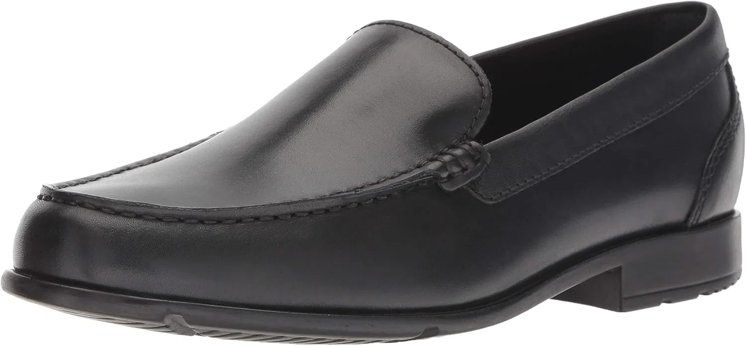 Мужские классические лоферы Rockport Classic Lite Venetian без шнурков, Black