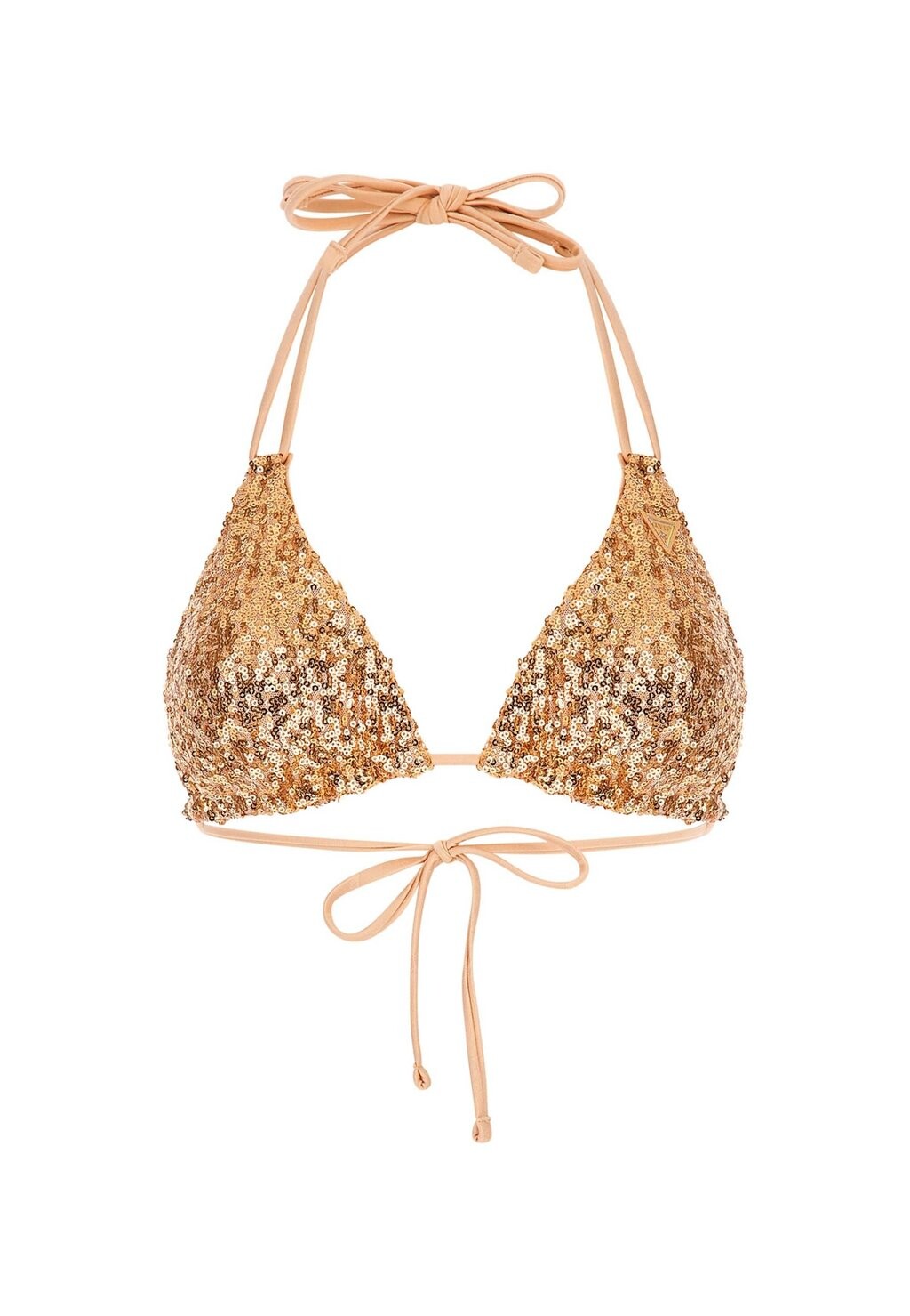 

Верх бикини MIT PAILLETTEN Guess, золото