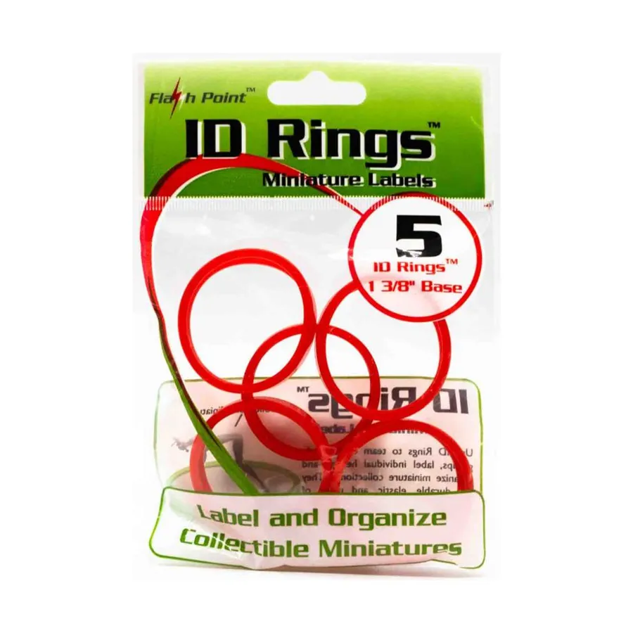 

Красный (5), ID Rings - Collectible Miniature Game Accessories