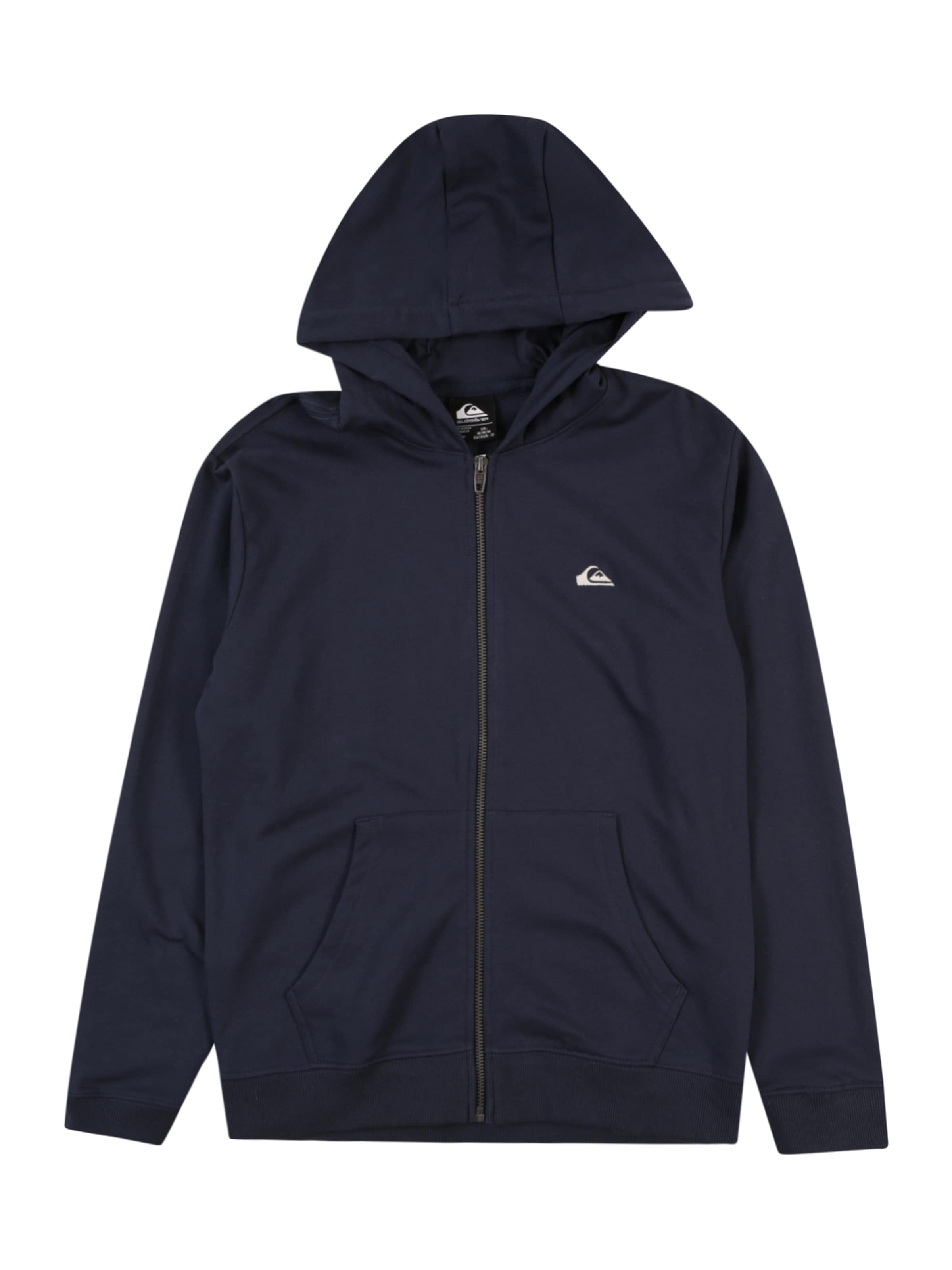 

QUIKSILVER Спортивный худи с молнией в цвете Navy
