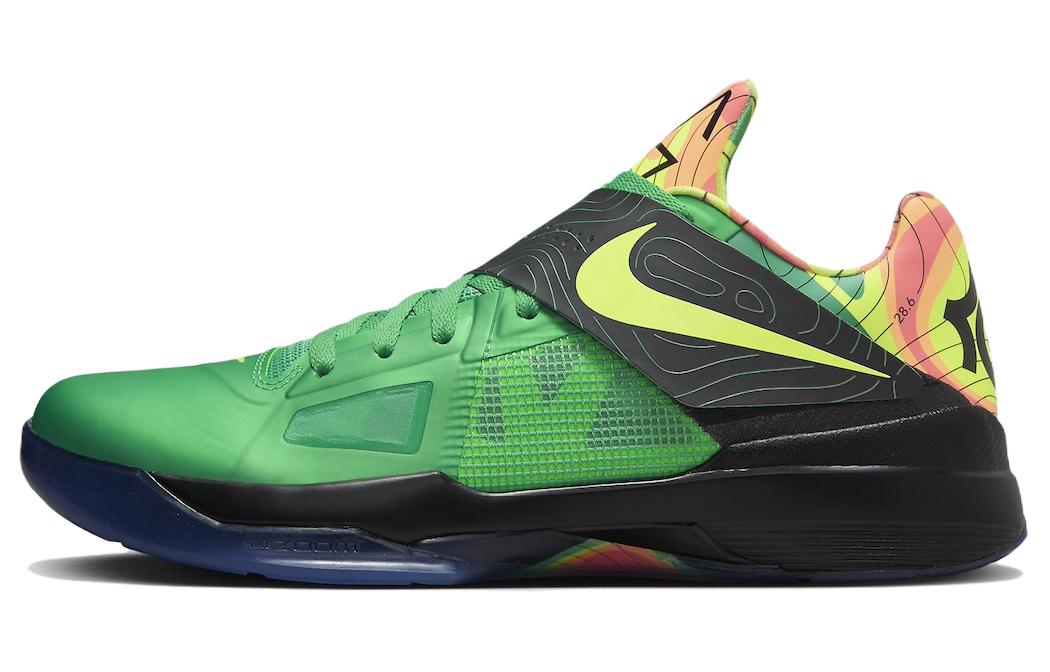 

Кроссовки Kd 4 'Weatherman' Nike, черный/зеленый