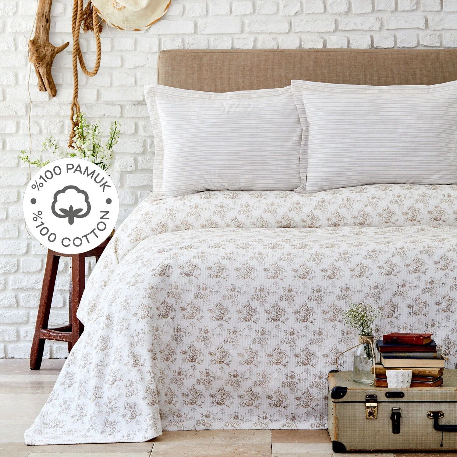

Комплект постельного белья Karaca Home Brave Gold из 100 % хлопка