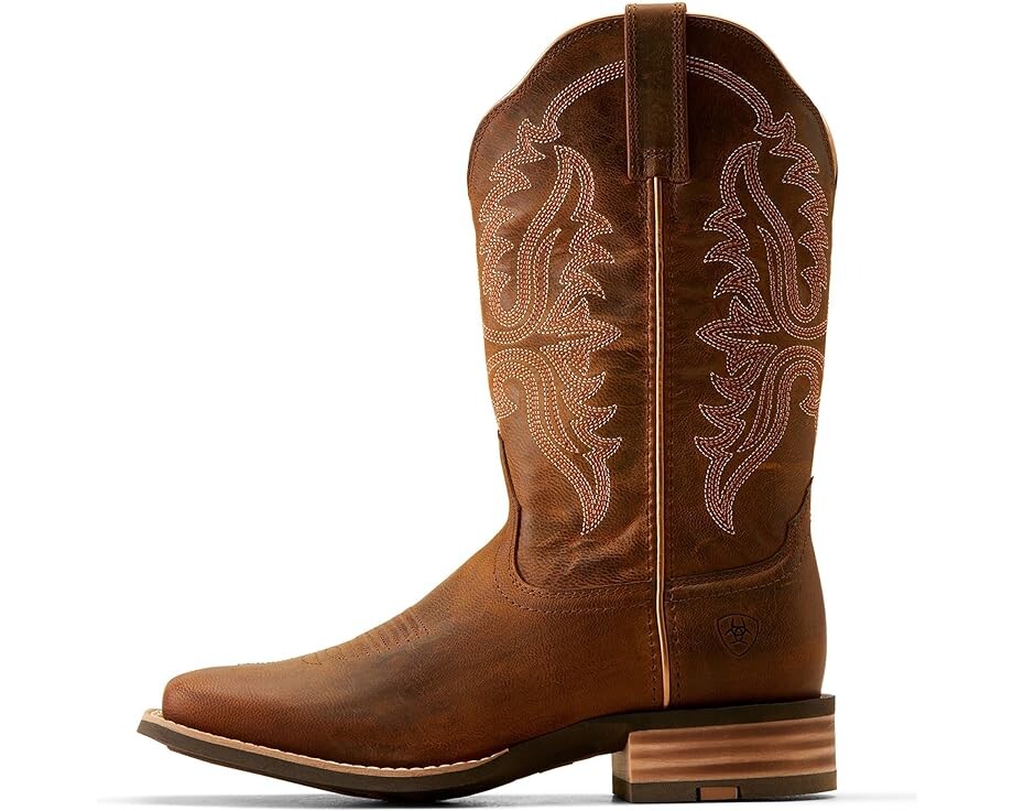 Сапоги женские Ariat Olena ковбойские с острым носком, коричневый — фото 3