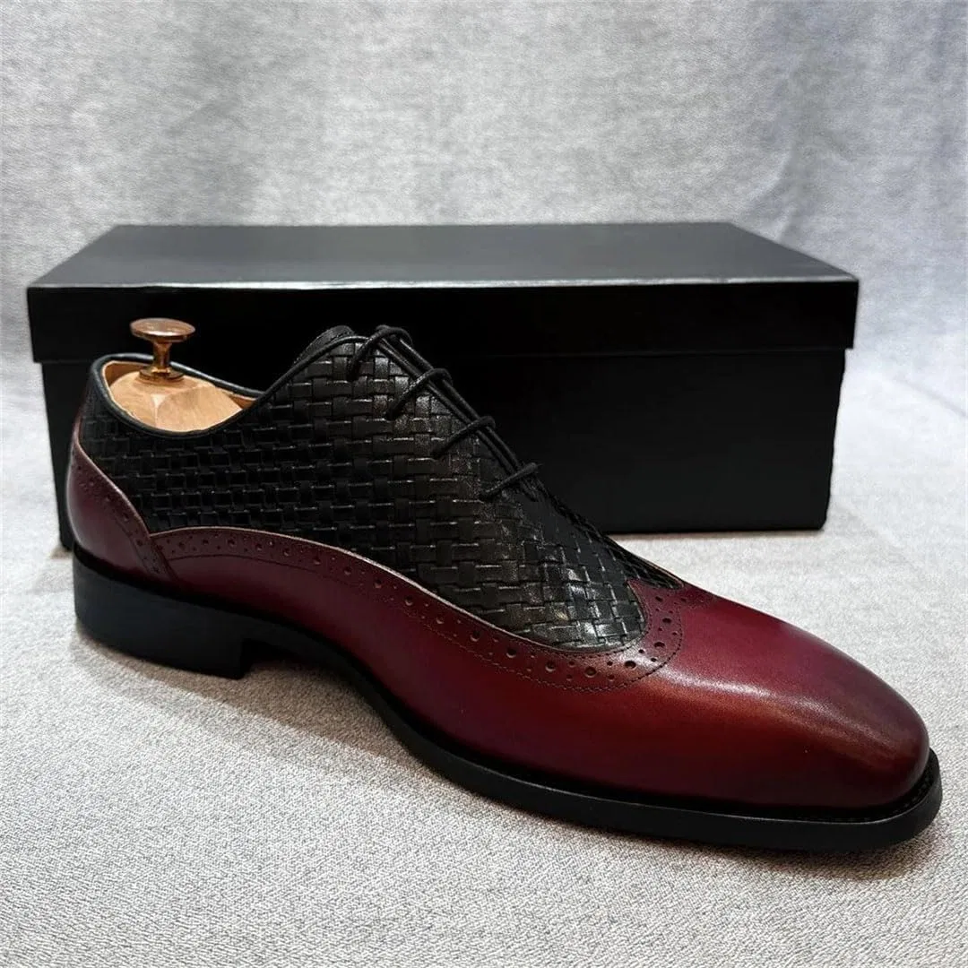 Лоферы красные Monk Strap Loafers, красный — фото 4