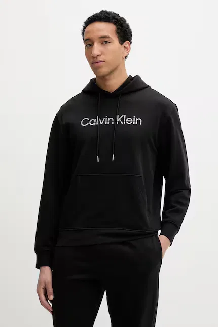 Олимпийка с капюшоном Calvin Klein, черный