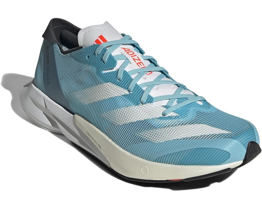 

Кроссовки adidas Running Adizero Adios 8, цвет Light Aqua/White/Magic Grey Metallic