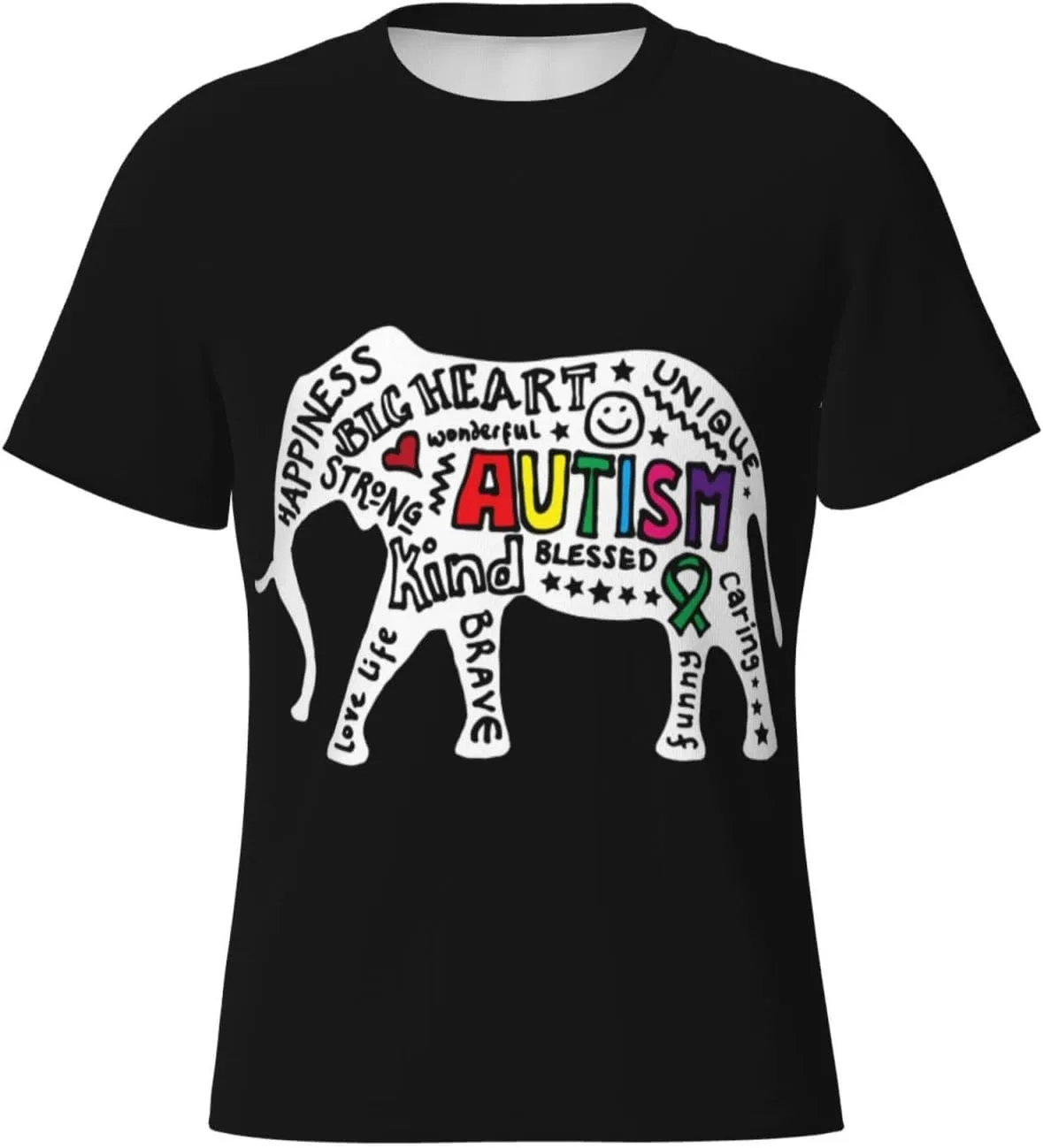 

Футболка мужская с принтом "Please Be Patient I Have Autism" NEzih