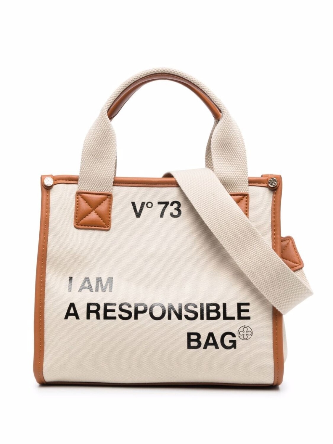 

V°73 сумка-тоут Responsability, нейтральный цвет