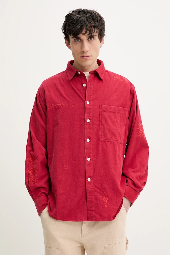 

Рубашка из вельвета CORDUROY Desigual, красный