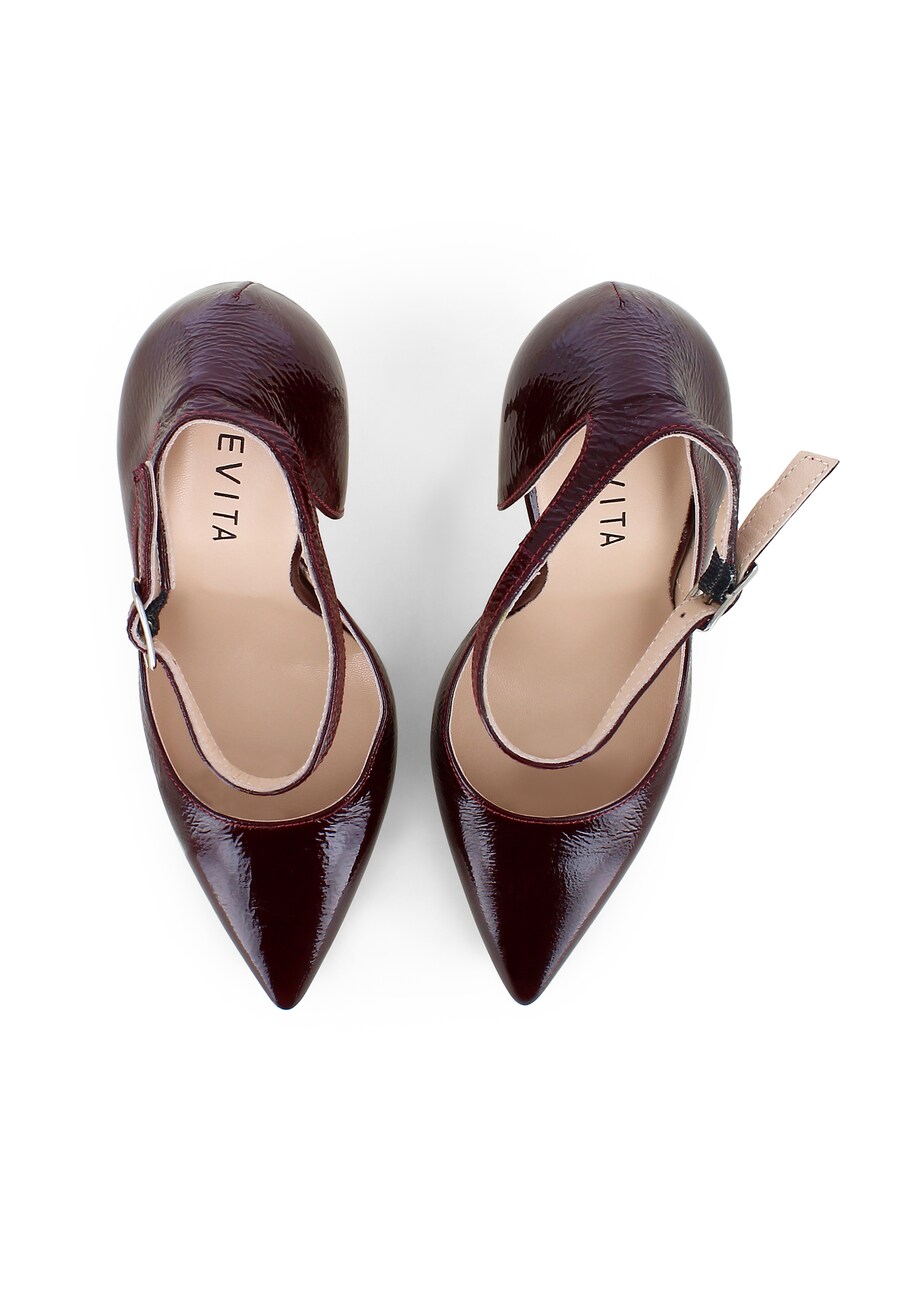 Туфли на высоком каблуке EVITA Pumps LISA, бордо — фото 3