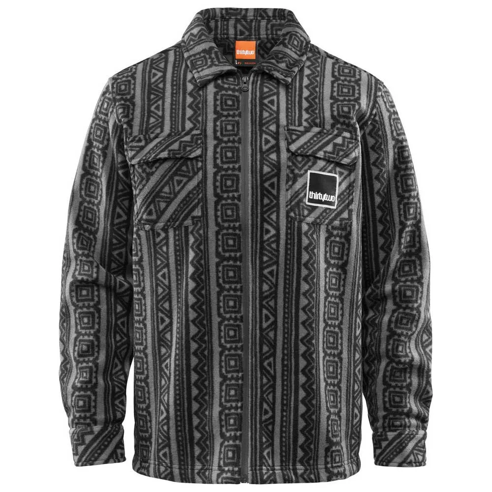 

Рубашка Thirtytwo Rest Stop Zip Up, черный