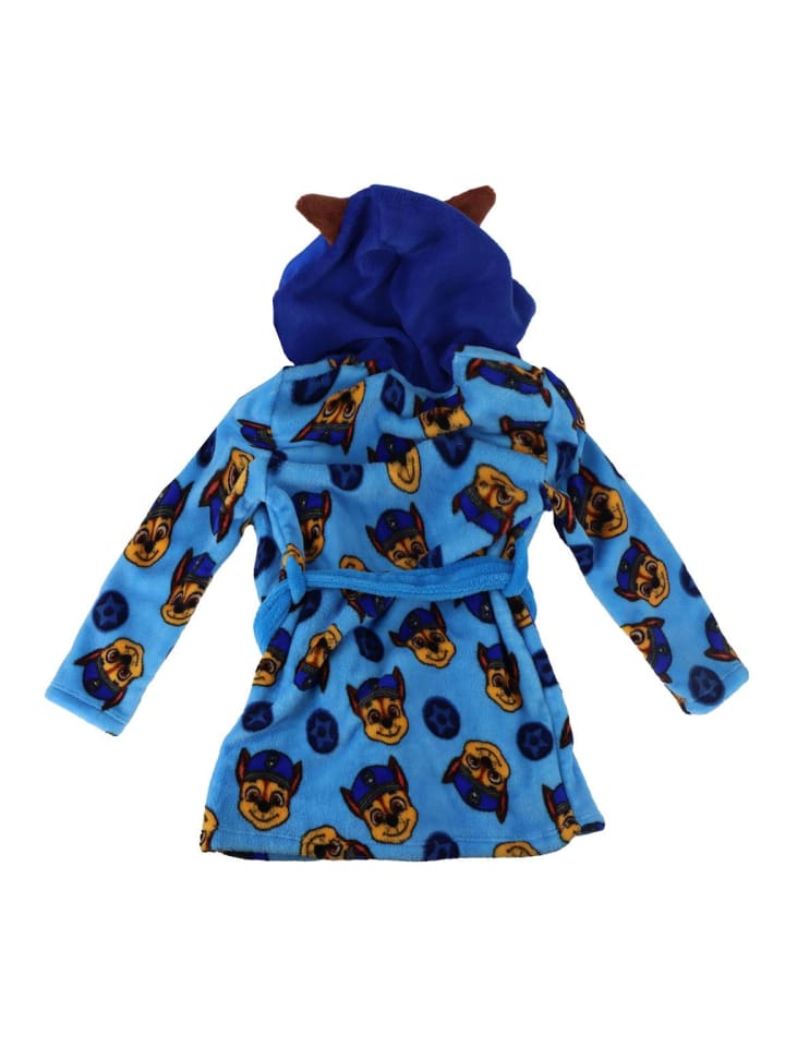 Paw Patrol Детский халат-туалет "Щенячий патруль" синего цвета — фото 2
