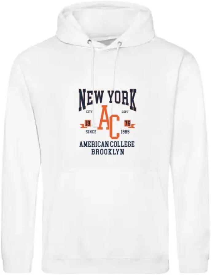 

Толстовка с капюшоном Americain College U.S.A, классический крой AMERICAN COLLEGE USA