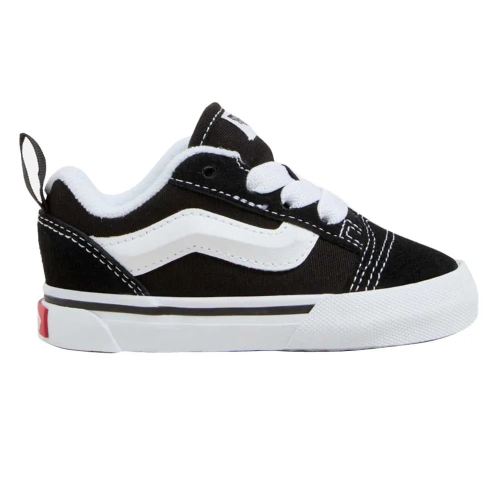 

Кроссовки Vans Knu Skool Elastic Lace Toddler, черный