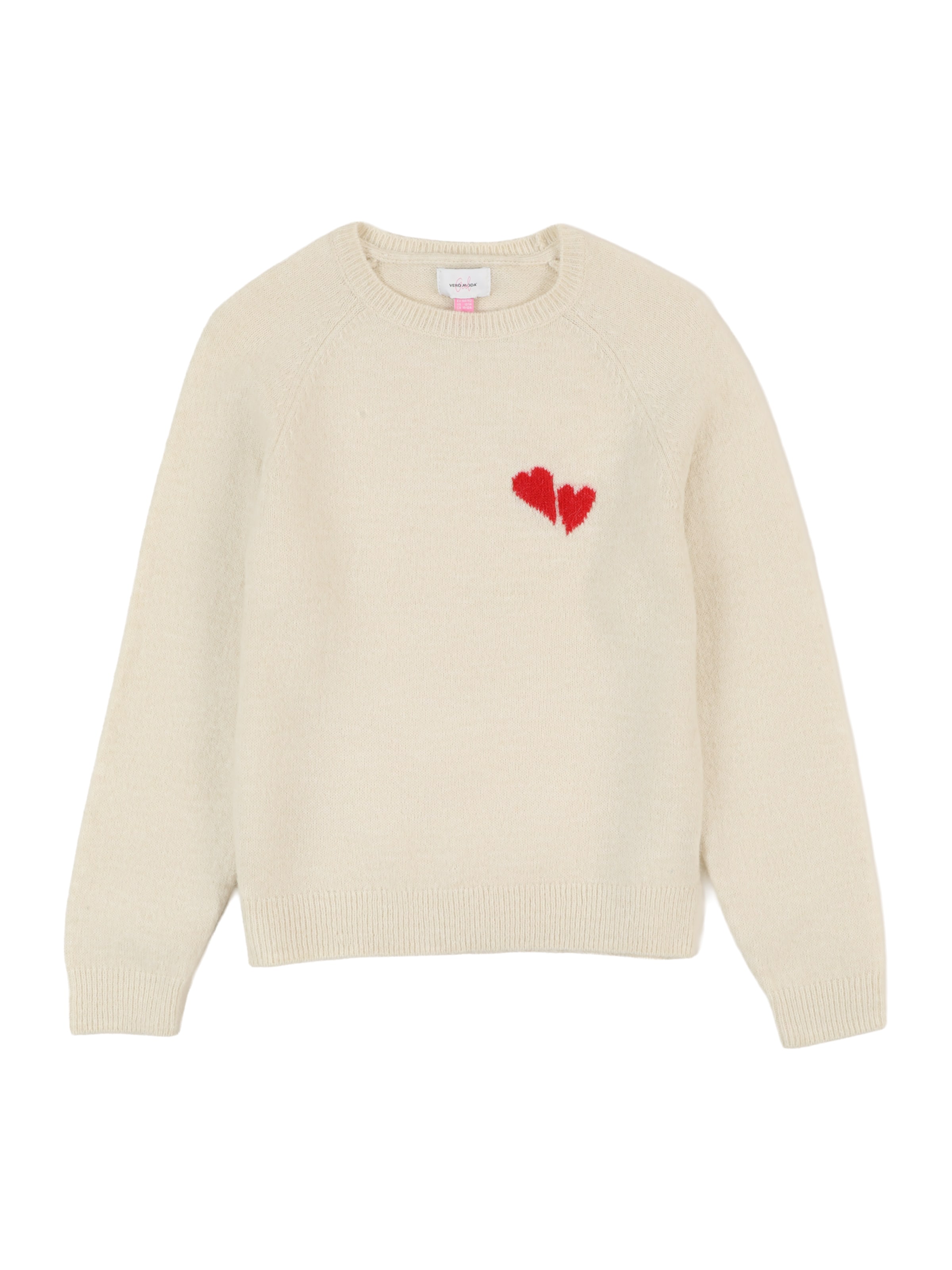 

Vero Moda Girl Свитер 'VMBam' в цвете Off White