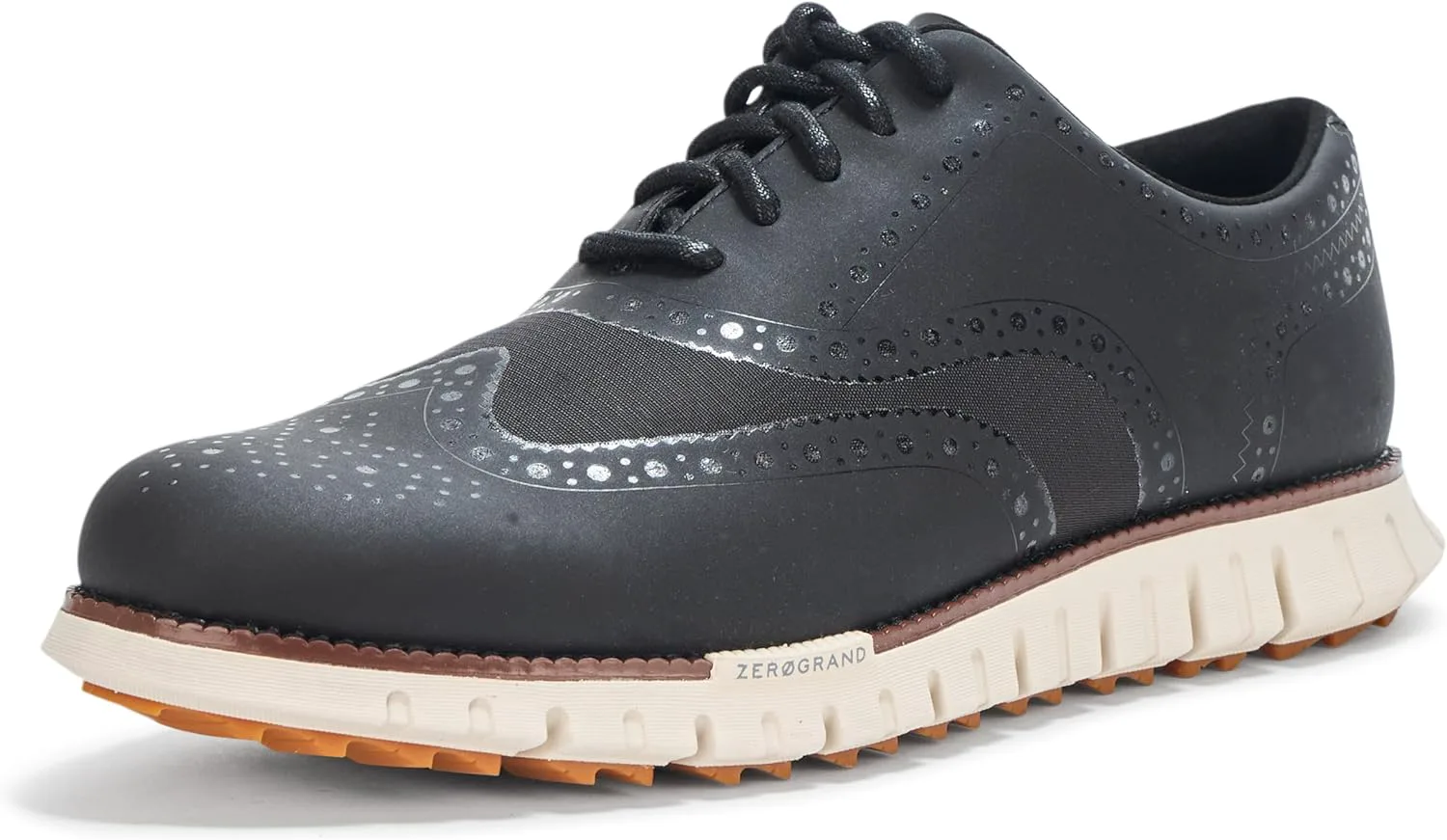 

Мужские гольф-кроссовки Cole Haan Zerogrand Remastered No Sew Wingtip водонепроницаемые, черный