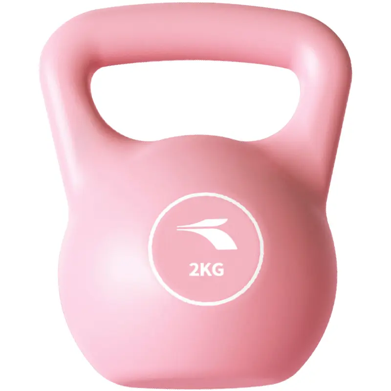 

Гиря PP+Hydrogel Grain Indoors Unisex для проработки всего тела 361°, [women's beginner cardio & strength training, arm & back training]розовый kettlebell 2kg