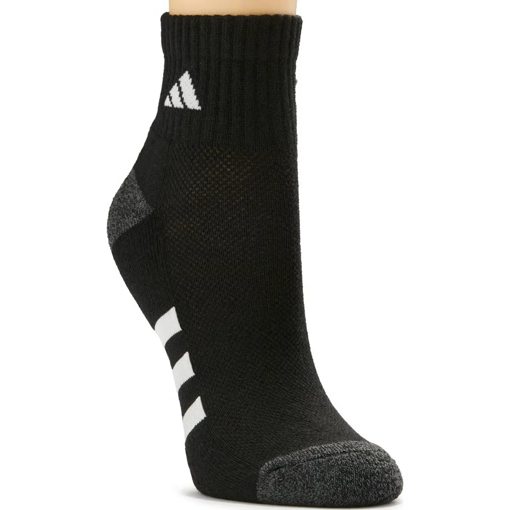 Детские носки средней толщины комплект из 6 пар Adidas, White/Black/White — фото 3