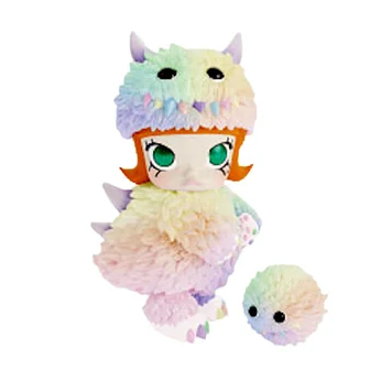 

Фигурка Pop Mart Molly x Instinctoy Erosion Molly Costume Series, Hairball Monster Special