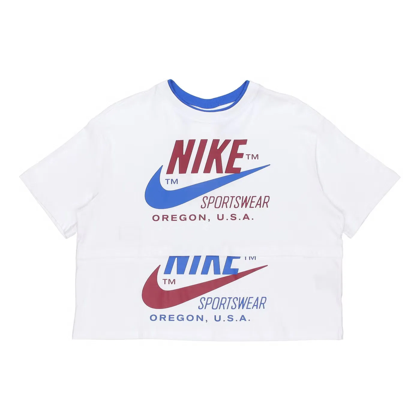Футболка с принтом Icon Clash Nike, белая