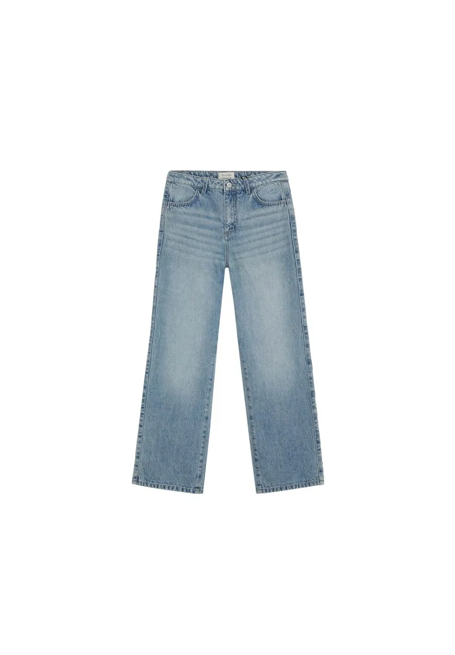 Джинсы Scalpers Regular Jeans из синей джинсовой ткани