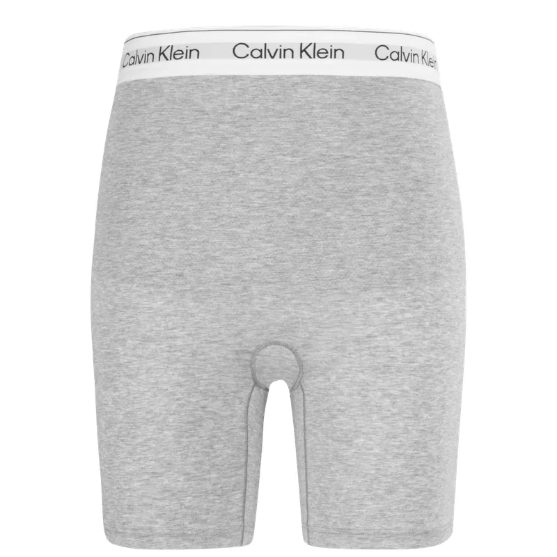 Женские боксеры с принтом Modern Gravity Band Calvin Klein, Space Black — фото 3