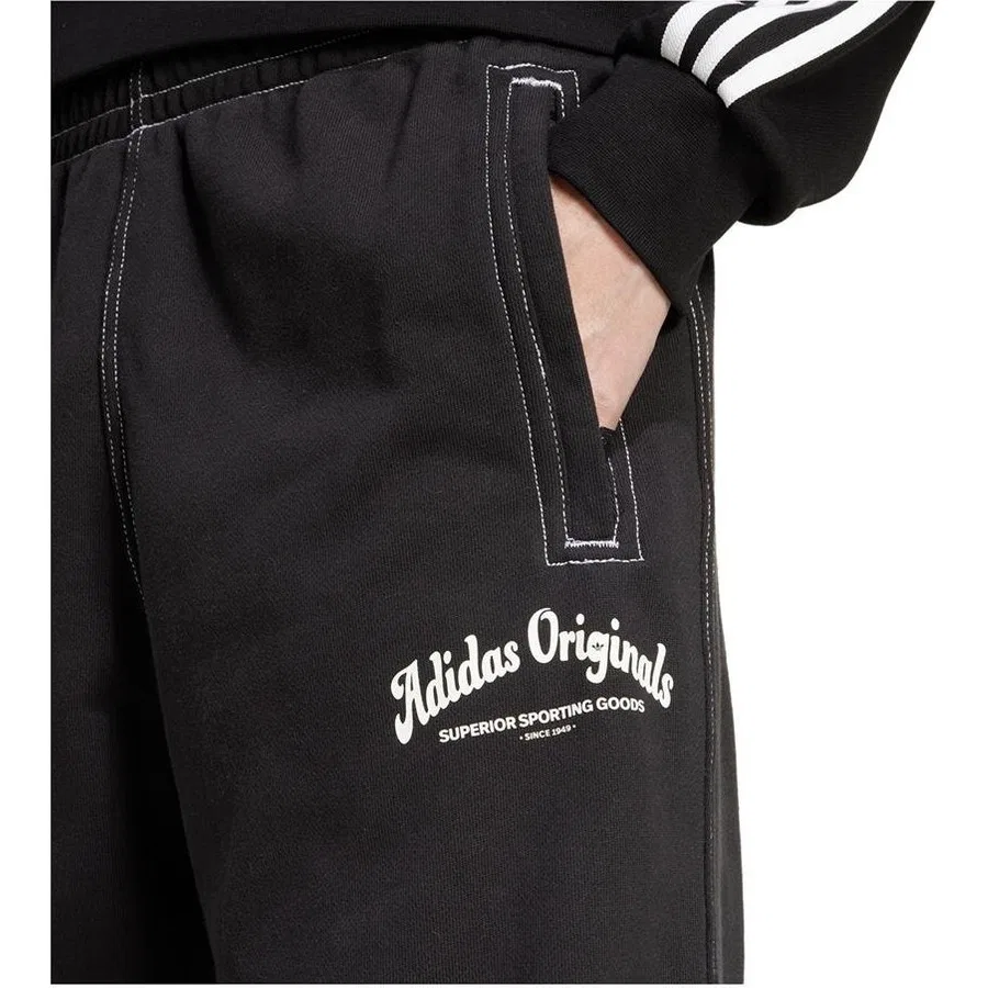 Спортивные брюки с эластичным поясом WAB TRACK PAN adidas, Черный — фото 4