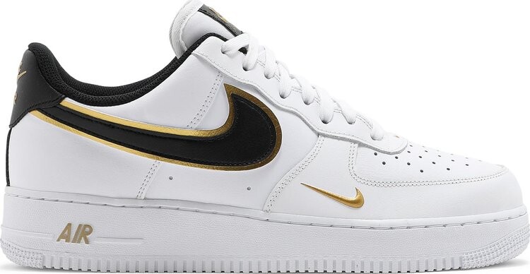 

Кроссовки Nike Air Force 1 '07 LV8 'Metallic Swoosh Pack - White Metallic Gold', белый