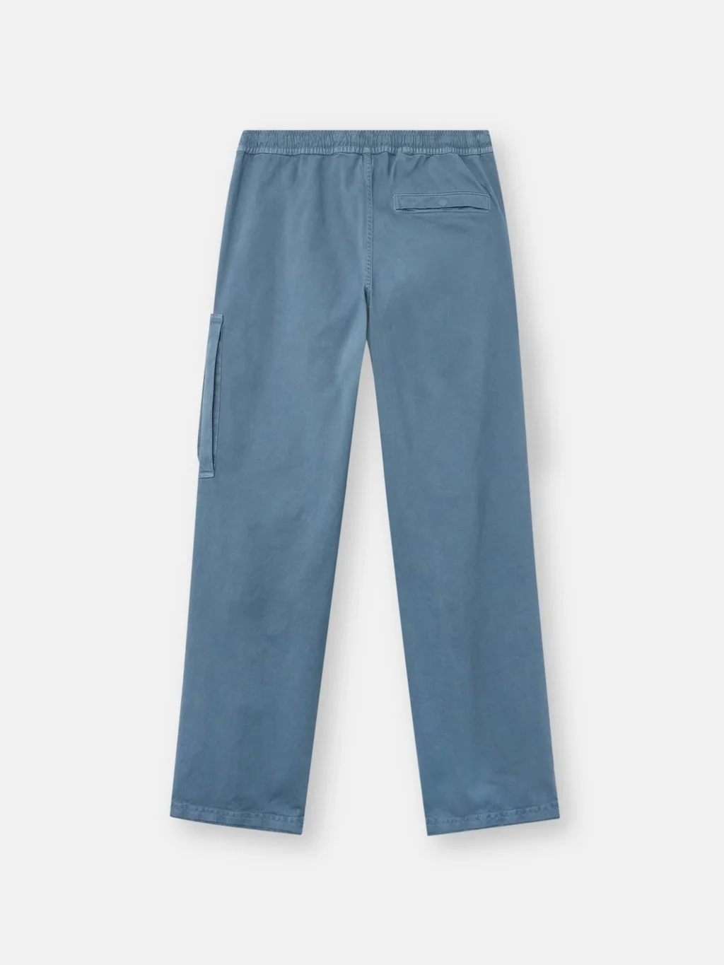 Мужские брюки-джоггеры Stone Island Loose-fit With Drawstring Cuffs, стальной синий — фото 4