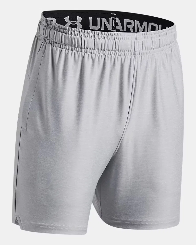 Шорты с внутренним швом 12,7 см из легкого трикотажа UA Vanish Knit UnderArmour, Mod Gray/Black — фото 3
