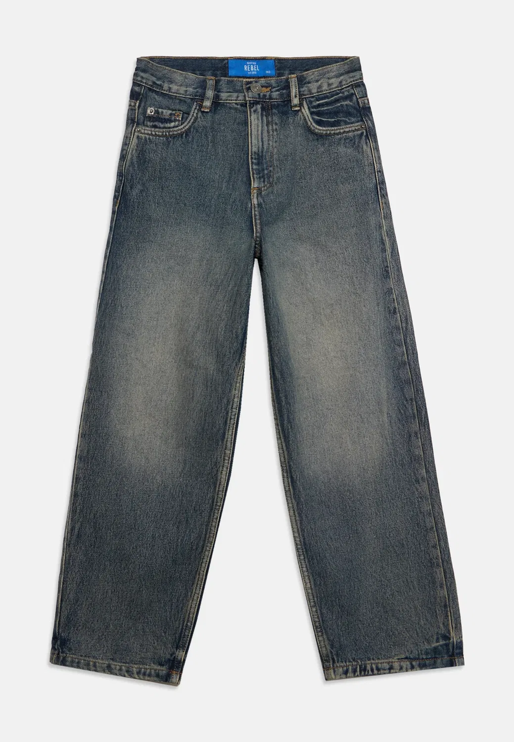 Тереза - джинсы свободного кроя Redefined Rebel, Dusty Blue — фото 3