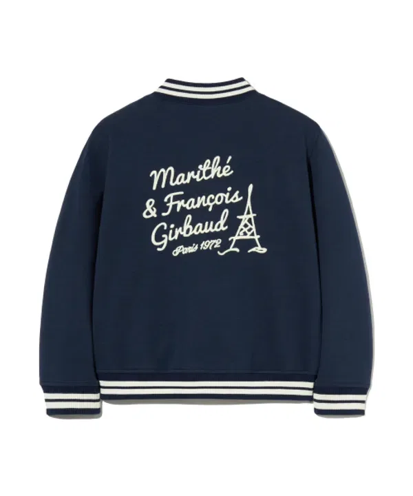 Куртка классическая для детей, varsity, Marithé Kids, navy — фото 2