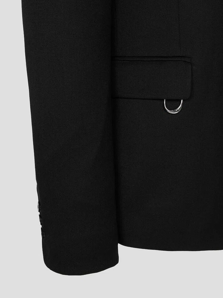Пиджак структурный Melo JACQUEMUS, Black — фото 4