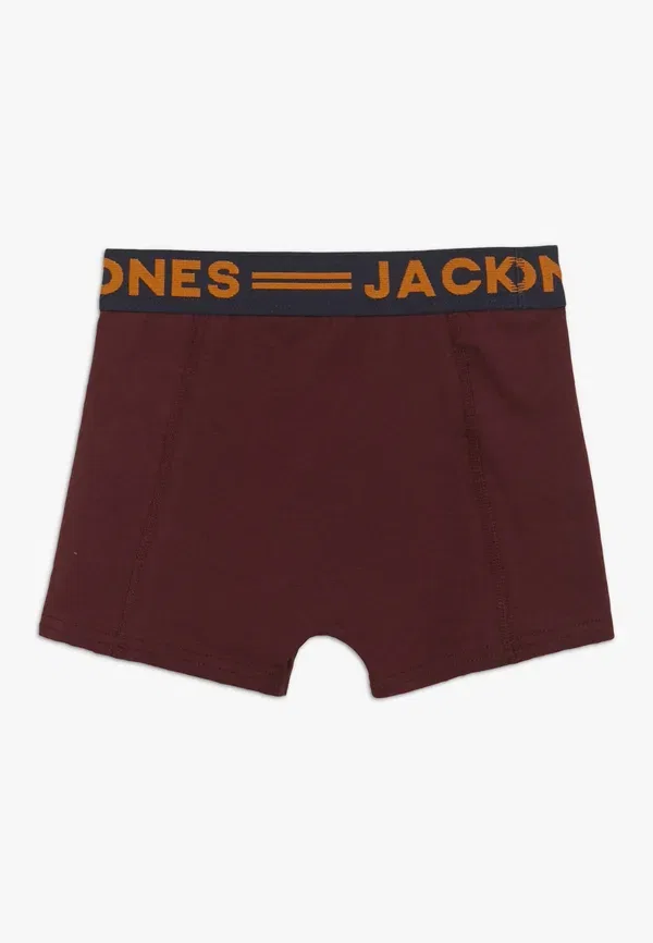 Комплект из 3 трусов Jaclichfield Junior Jack & Jones Junior, синий/темно-серый/бордовый — фото 2