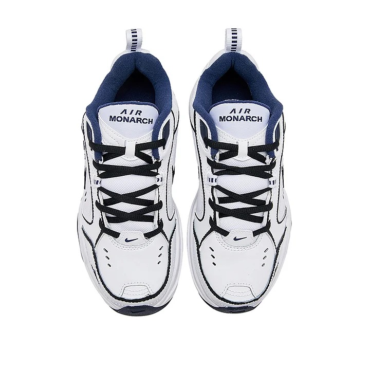 Кастомизированные кроссовки Nike Air Monarch 4 Chunky Sneakers Unisex, черный/белый — фото 4