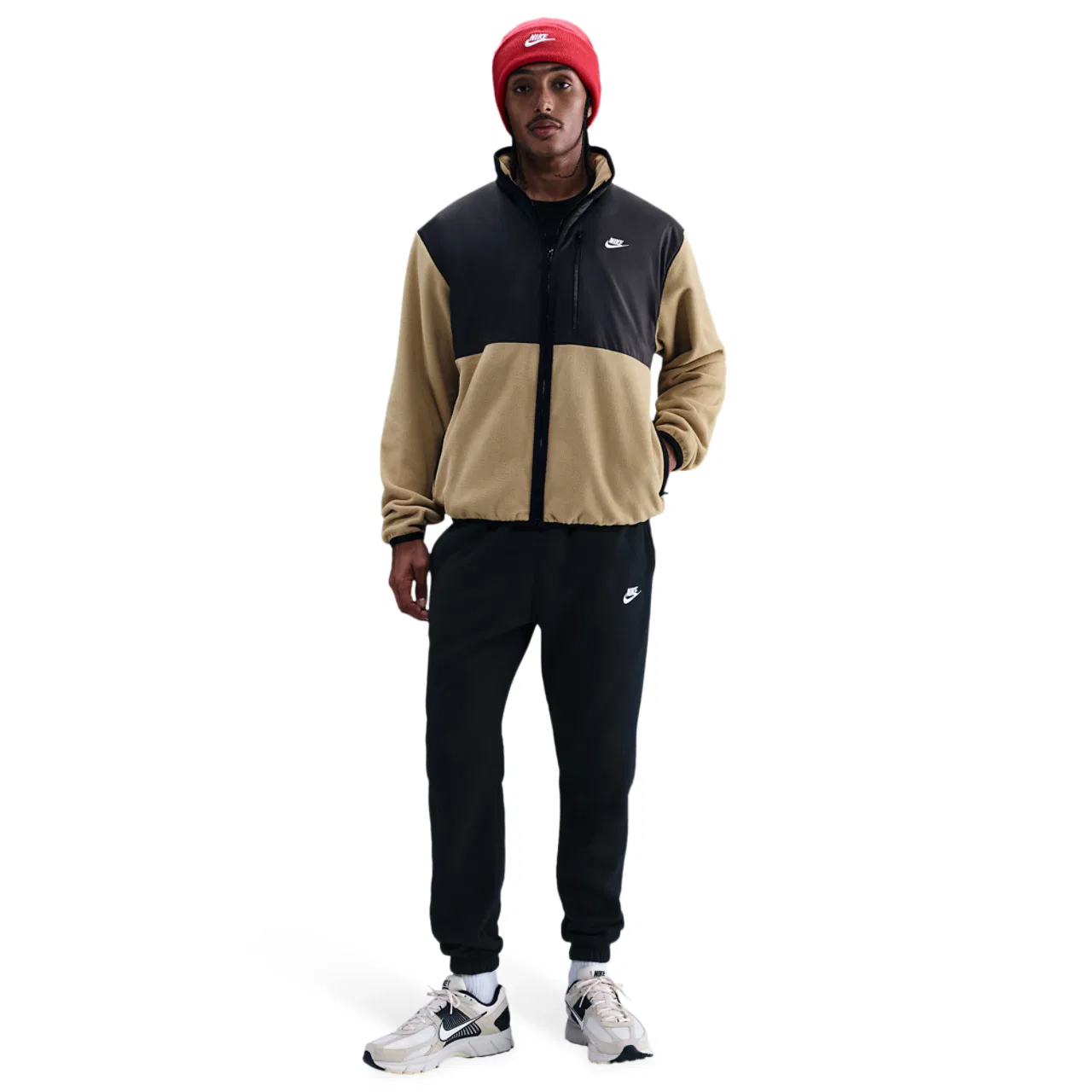 Мужская куртка Club Winterized Nike, цвет Parachute Beige/Black — фото 3