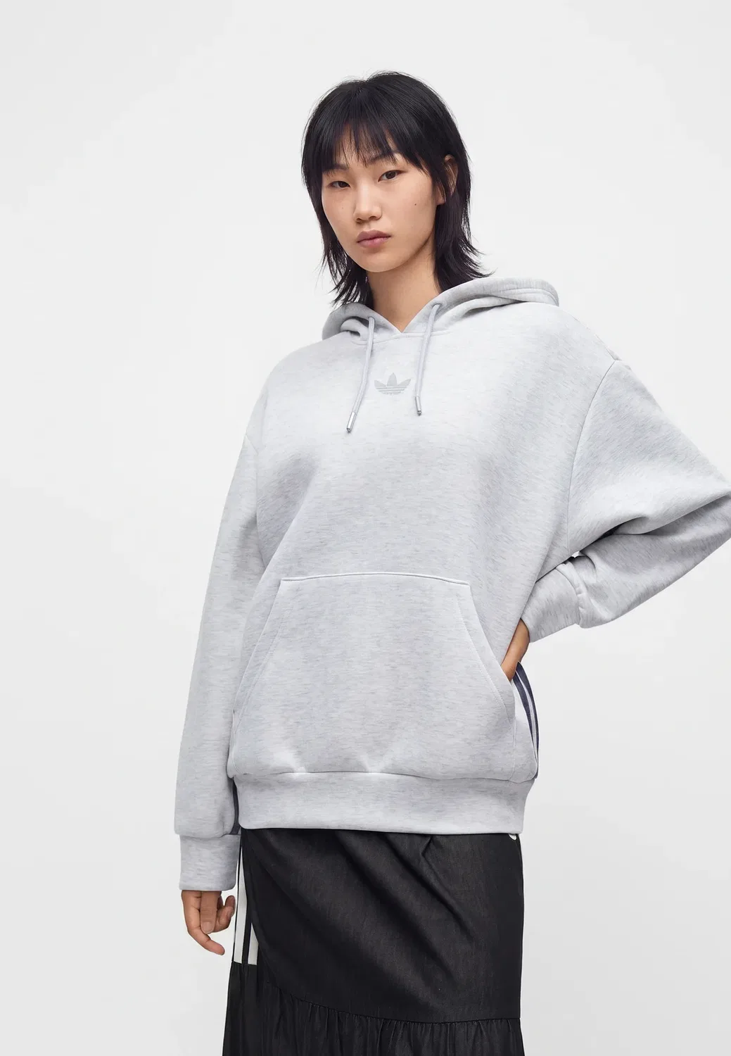 Толстовка Spacer Adidas Originals, Light Grey — фото 4