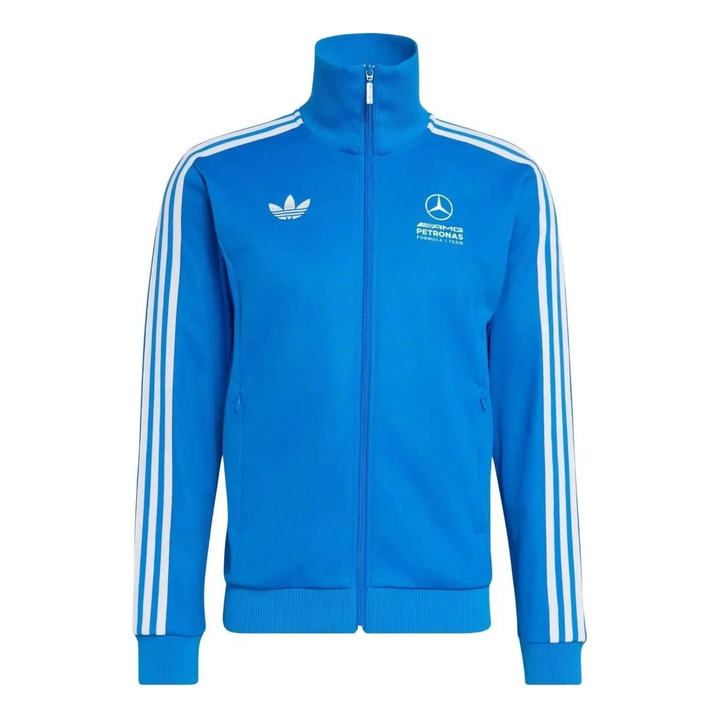 Мужская ветровка Adidas x Mercedes AMG Petronas Formula 1 Team Blue Wonder Track Jacket, синий