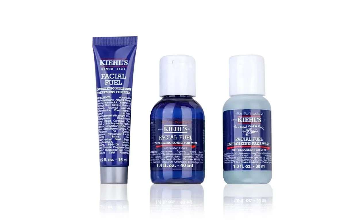 Мужской дорожный набор увлажняющих средств Kiehl's, Цвет: #000000 — фото 4
