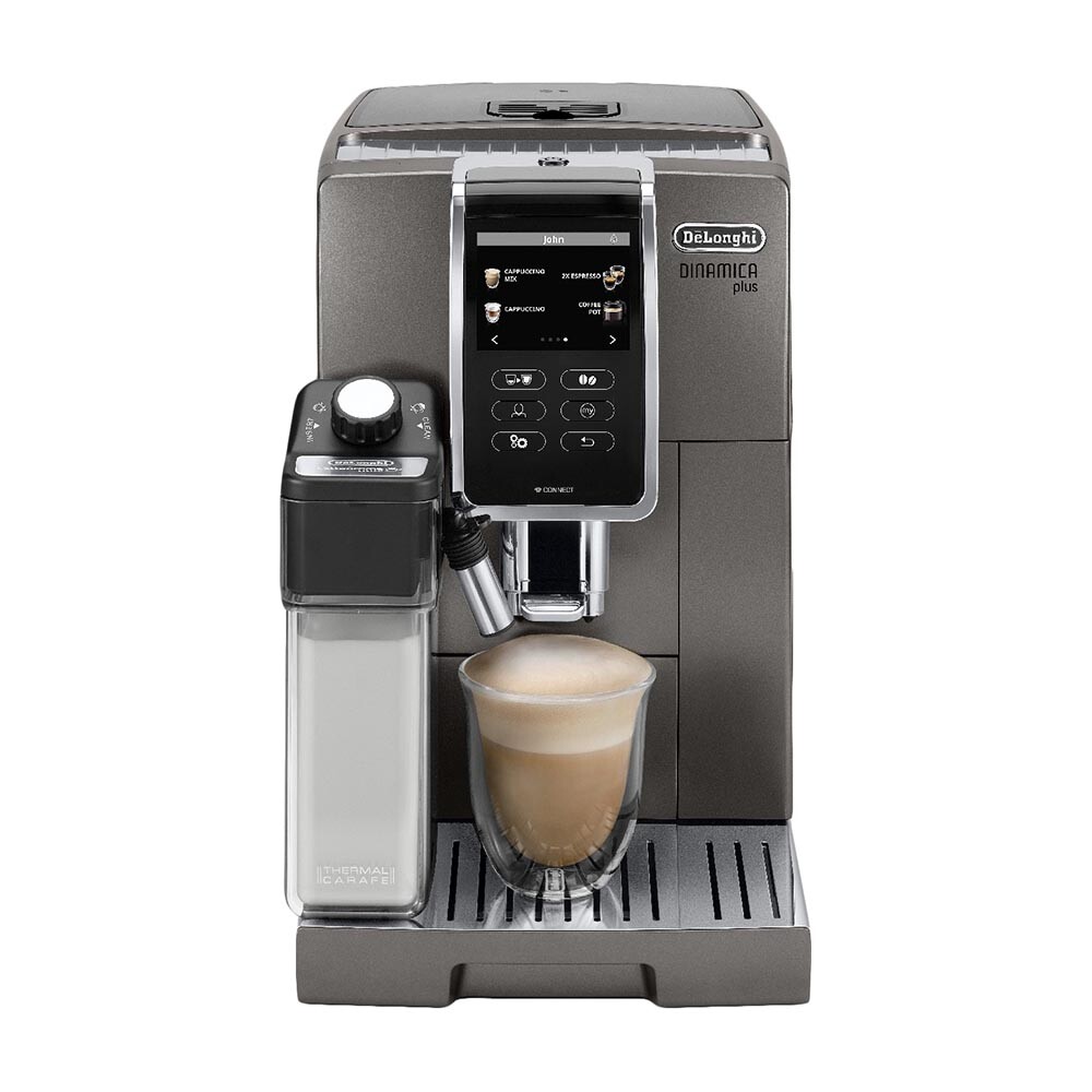 

Автоматическая кофемашина DeLonghi Dinamica Plus D9T, серебряный