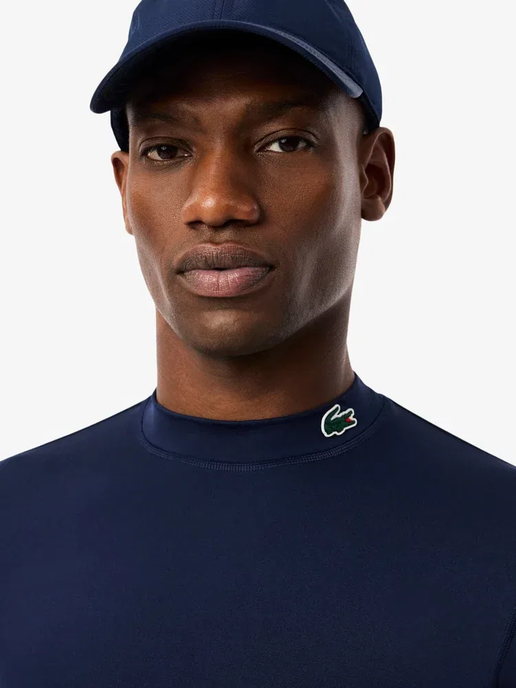 Футболка с длинным рукавом, хлопок LACOSTE, Navy — фото 2