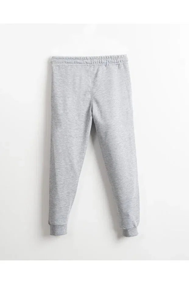 Детские спортивные штаны для мальчиков с длинным рукавом Mışıl Kids, Gray Melange — фото 4