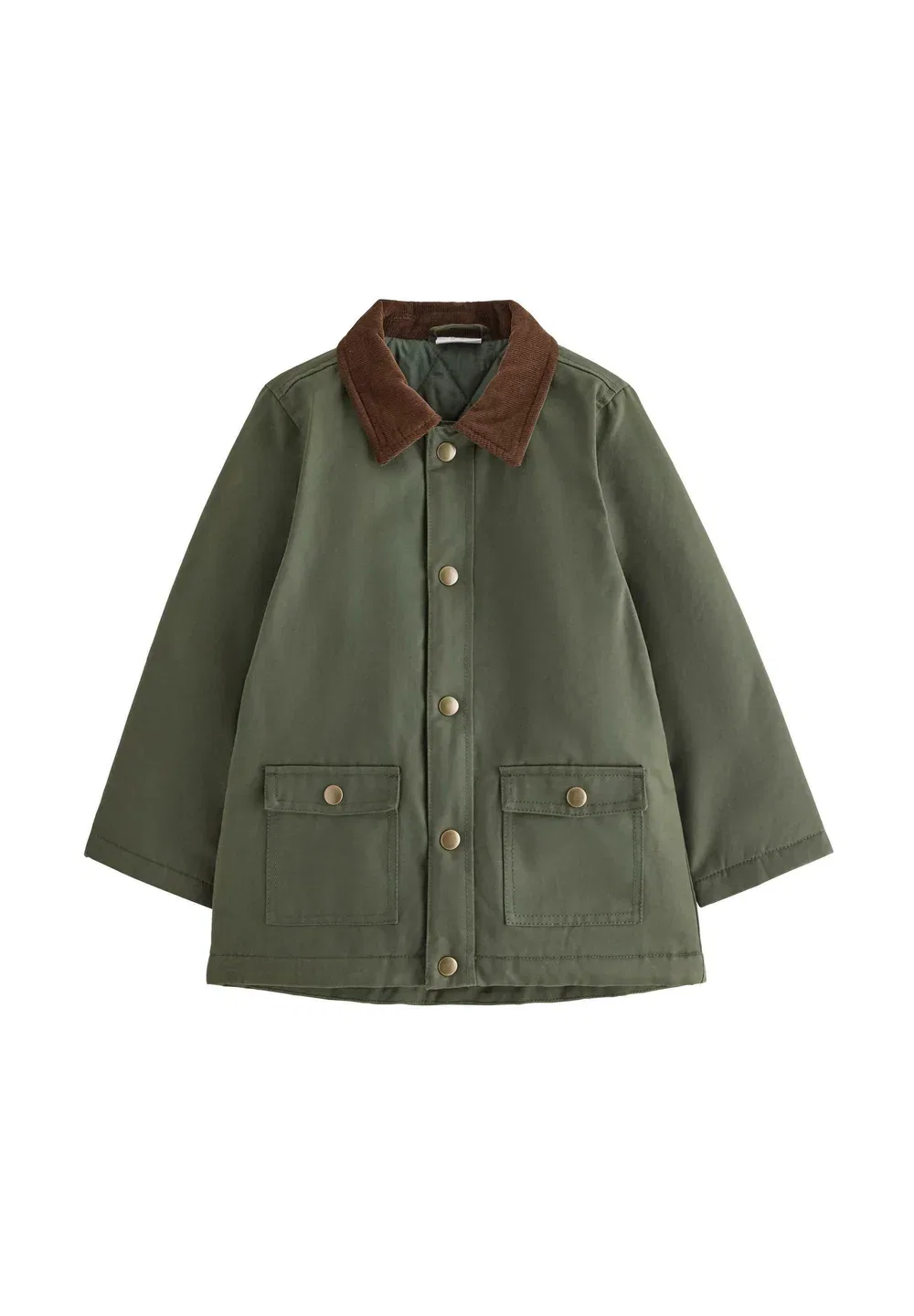 Утепленная куртка - зимняя куртка Lindex, Dark Dusty Khaki — фото 2