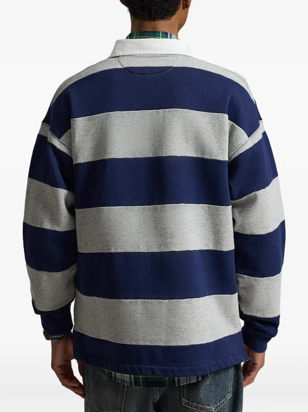Свитер Polo Bear в полоску Polo Ralph Lauren, синий — фото 4