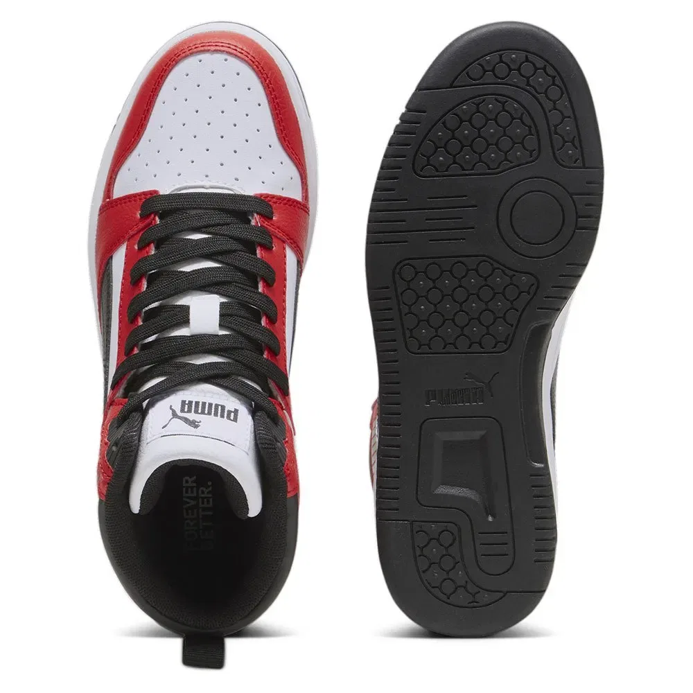 Кроссовки Rebound V6 Mid Puma, красный — фото 2