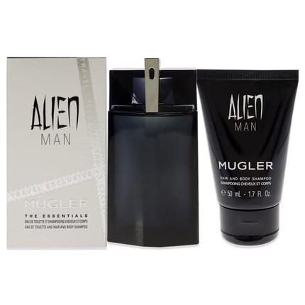 

Thierry Mugler Alien Man EDT 100 мл с шампунем для волос и тела 50 мл набор
